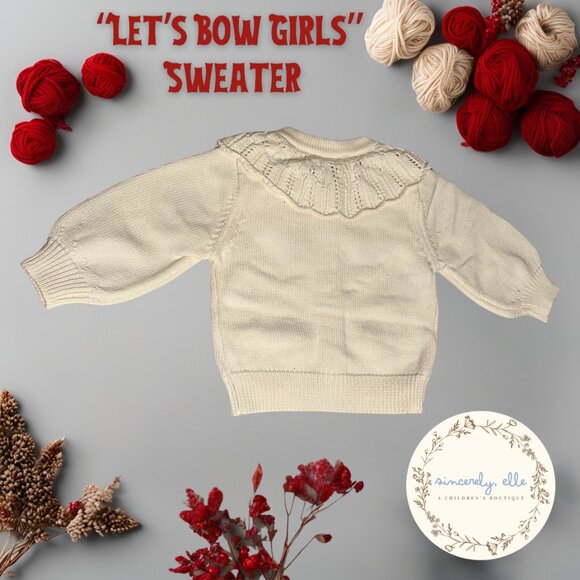 Let's Bow Girls - Sweater - Cardigan - Picture 10 of 10